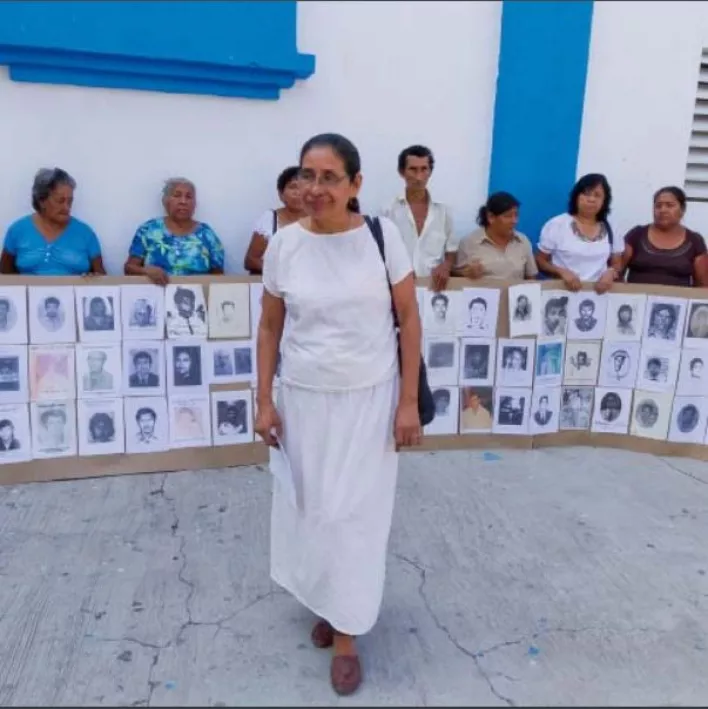 Tita Radilla and other members of the AFADEM seek justice for their loved ones