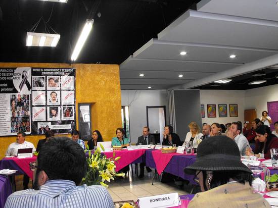 Human rights defenders from Chihuahua and Coahuila meet with the diplomatic corps